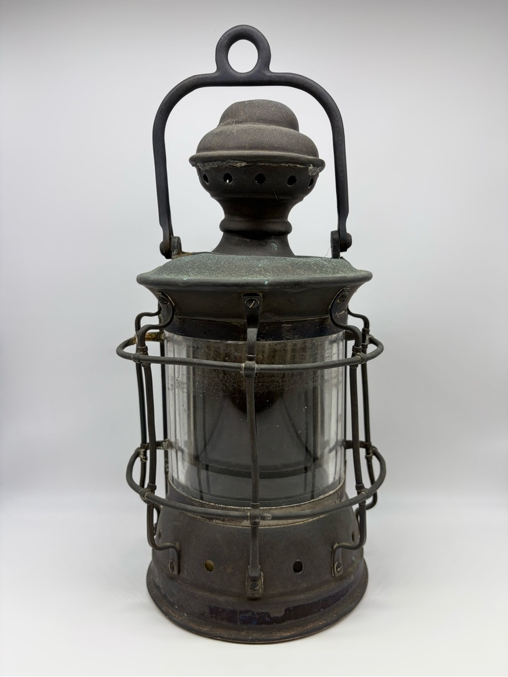 Antique Brass Ship Lanterns - Picture 5 of 7